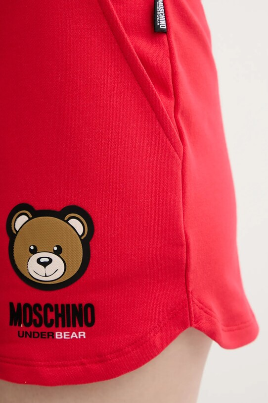 Oblečenie Šortky Moschino Underwear 6801.4409 červená