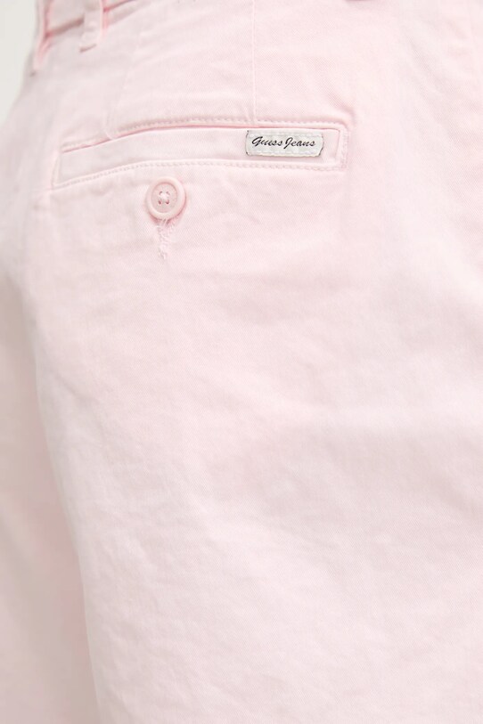 Guess Jeans rövidnadrág rózsaszín W5GD1U.WGB51