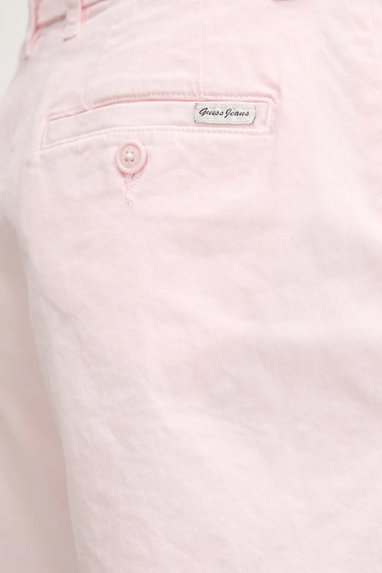 Guess Jeans rövidnadrág rózsaszín W5GD1U.WGB51