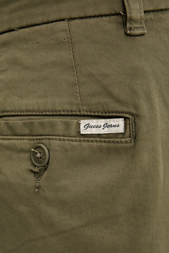 Шорты Guess Jeans зелёный W5GD1U.WGB51