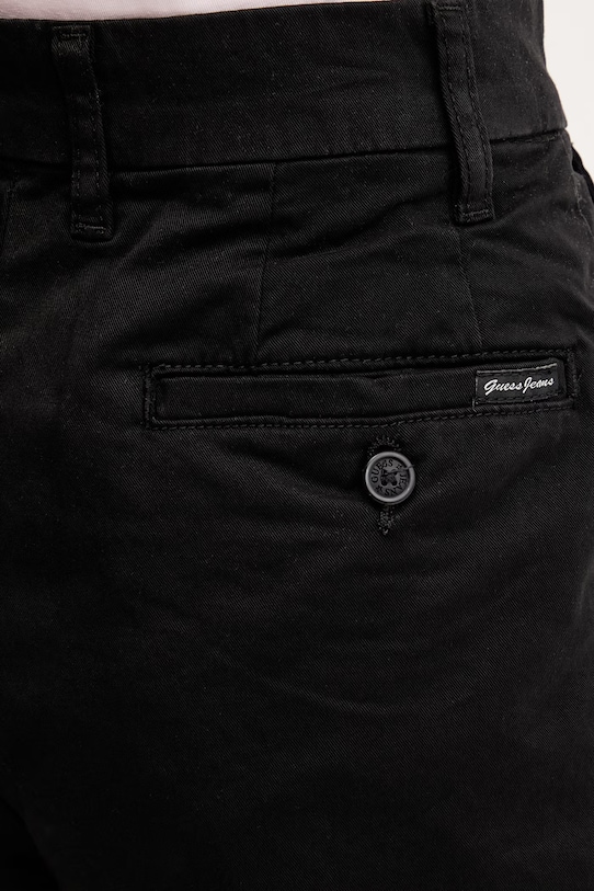 Kratke hlače Guess Jeans črna W5GD1U.WGB51