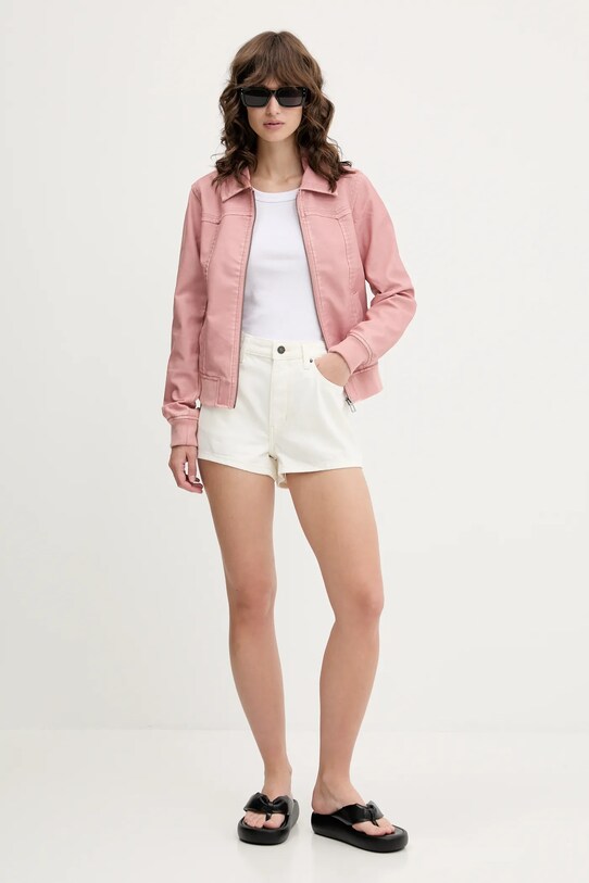 Джинсові шорти Guess Jeans W5GD0Y.D5M62 бежевий SS25