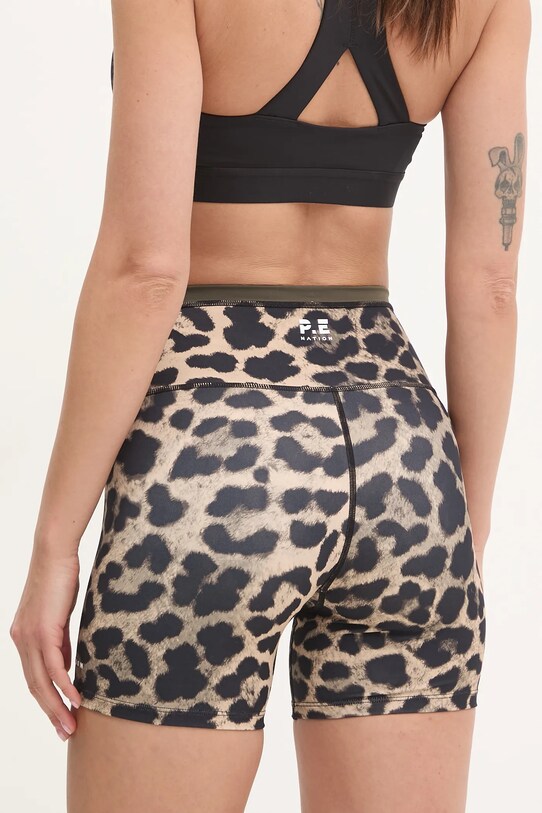 Oblečení Kraťasy P.E Nation Stellar 251S187 hnědá
