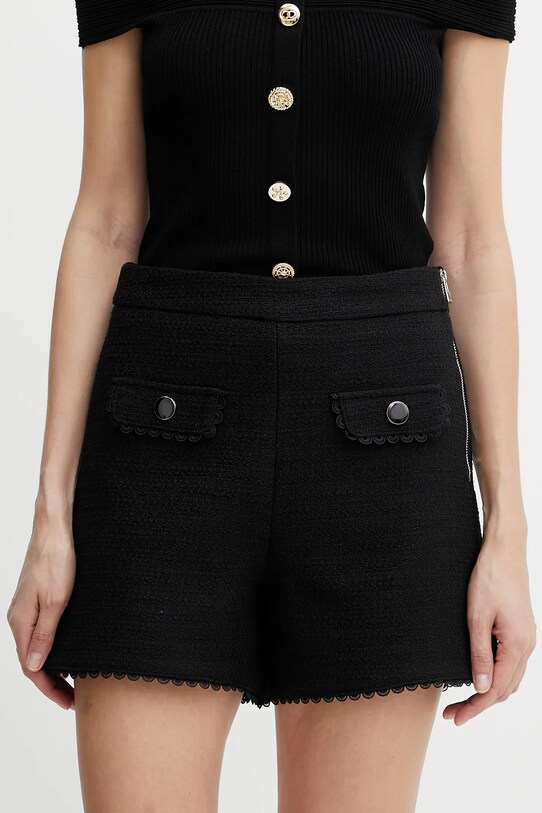 Morgan pantaloni scurți SHROXA panza negru SHROXA