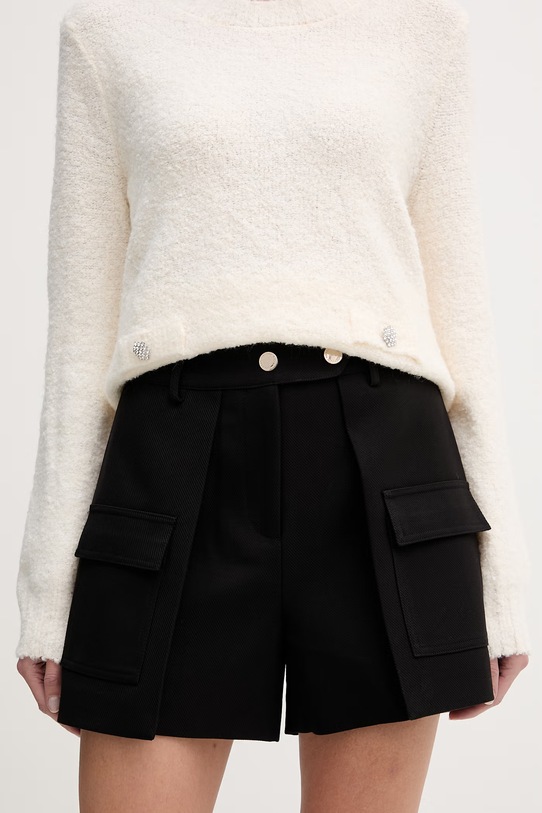 Morgan szorty SHONAU z elastanem czarny SHONAU