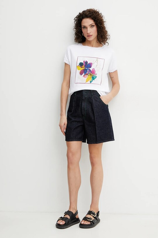 MAX&Co. szorty jeansowe 2516141023200 granatowy SS25