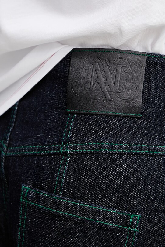 MAX&Co. szorty jeansowe granatowy 2516141023200