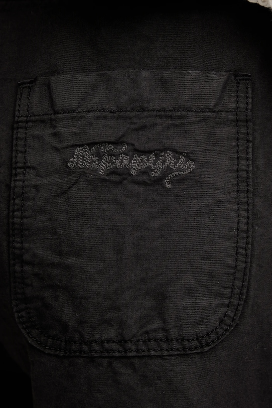 Napapijri pantaloni scurți din in N-Nice negru NP0A4IEX9411