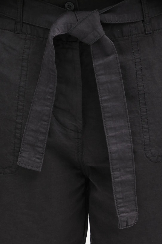 Napapijri linen shorts N-Nice black NP0A4IEX9411