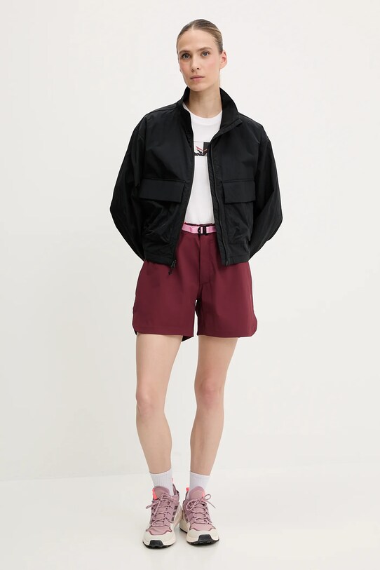 Peak Performance pantaloni scurți outdoor Vislight G80244 burgundia SS25