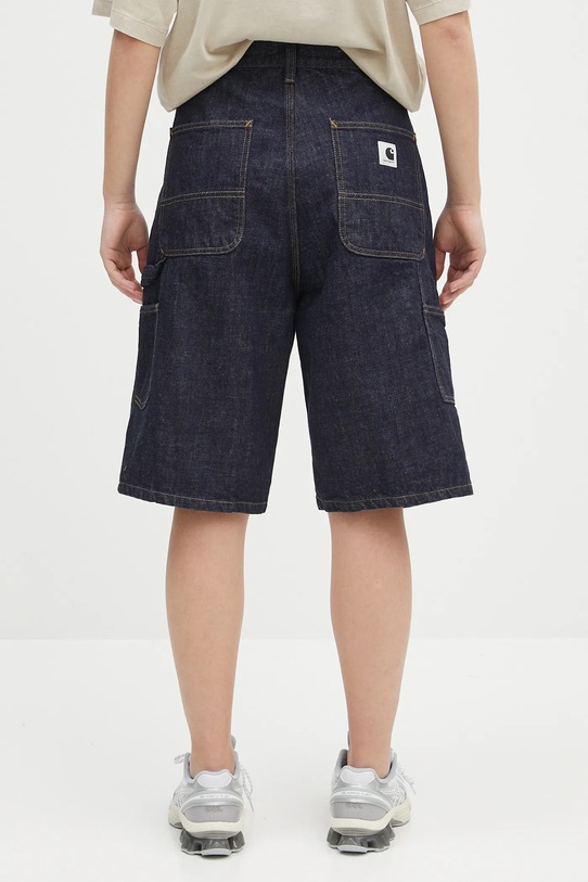 Ρούχα Τζιν σορτς Carhartt WIP Brandon Single Knee Short I034875.102 σκούρο μπλε