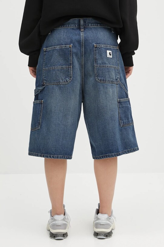 Abbigliamento Carhartt WIP pantaloncini di jeans Brandon Single Knee Short I034875.014L blu