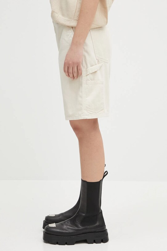 Carhartt WIP szorty jeansowe Drewe Short I034834.502 beżowy SS25