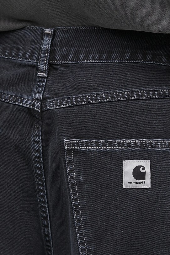 Carhartt WIP pantaloni scurți jeans Brandon Short negru I034839.894J