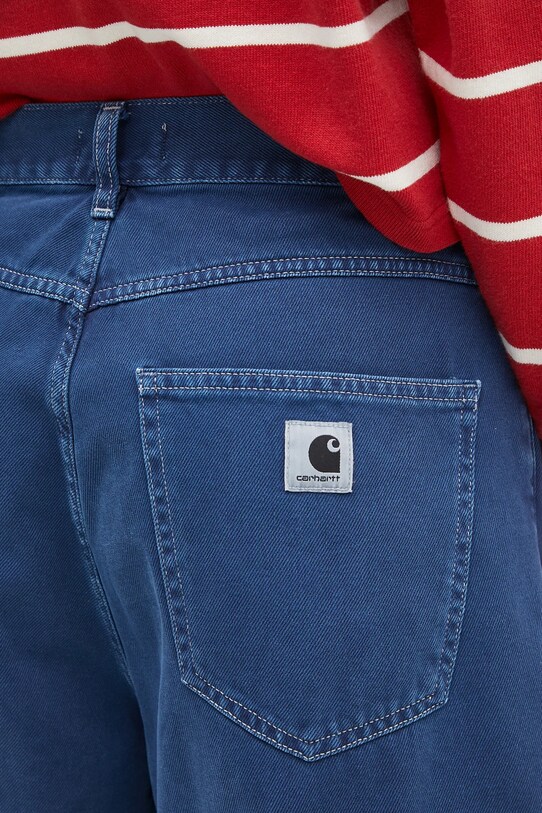 Odzież Carhartt WIP szorty jeansowe Brandon Short I034839.E74J granatowy