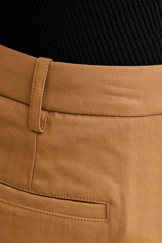 A.L.C. pantaloni scurți din in Charles maro 2PANT01158