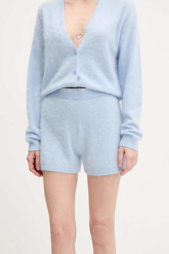 Kašmírové kraťasy FROM FUTURE high modrá WSH02581