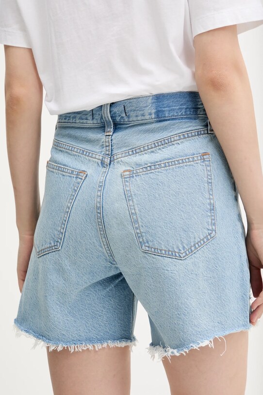 Îmbrăcăminte Abercrombie & Fitch pantaloni scurti jeans KI149.5060.279 albastru