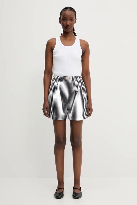 Bavlněné šortky Sportmax Muscari 2512141042600 černá