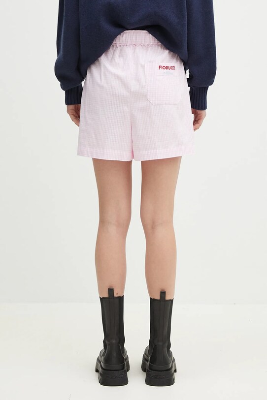 Odjeća Pamučne kratke hlače Fiorucci Gingham Logo W02SPBSH300CO01PN02 roza
