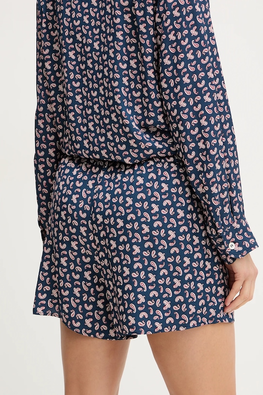 Odzież A.P.C. szorty Short Audrey VIALN.F10208 granatowy