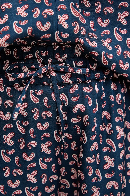 A.P.C. szorty Short Audrey granatowy VIALN.F10208