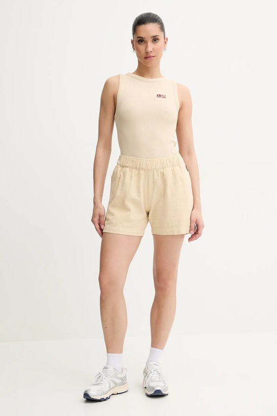 Picture pantaloncini in cotone Flaros WSH0097 beige SS25