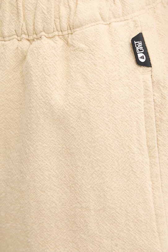 Picture pantaloncini in cotone Flaros beige WSH0097
