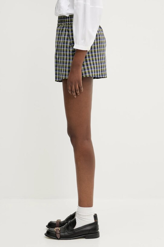 A.P.C. szorty bawełniane Short Andrea COHGA.F10217 zielony SS25