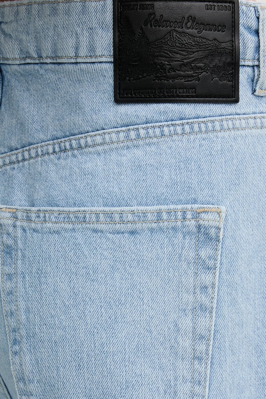 Sisley pantaloni scurți jeans albastru 4W9KL901L