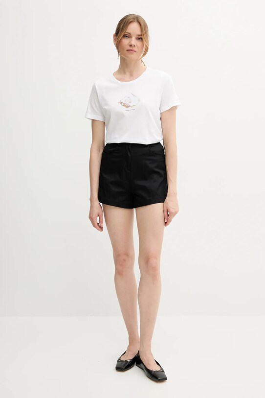 Sisley szorty 4ED4L901N czarny SS25