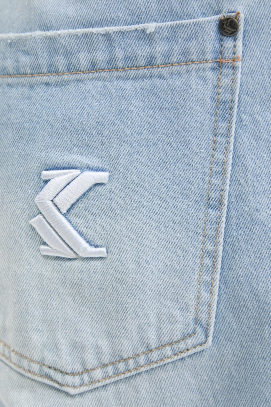 Karl Kani szorty jeansowe bawełniane niebieski PD00005506