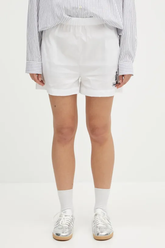 Sporty & Rich szorty bawełniane Vendome Poplin
