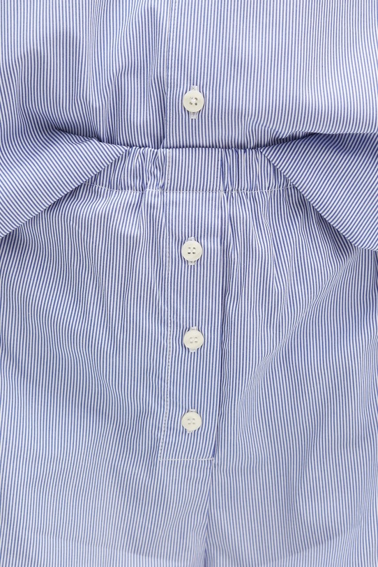 Sporty & Rich szorty bawełniane Src Mini Boxer Short niebieski SH035606302ST02