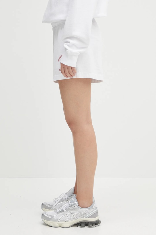 Хлопковые шорты Sporty & Rich California Emblem Disco Short SH037606508WH01 белый SS25