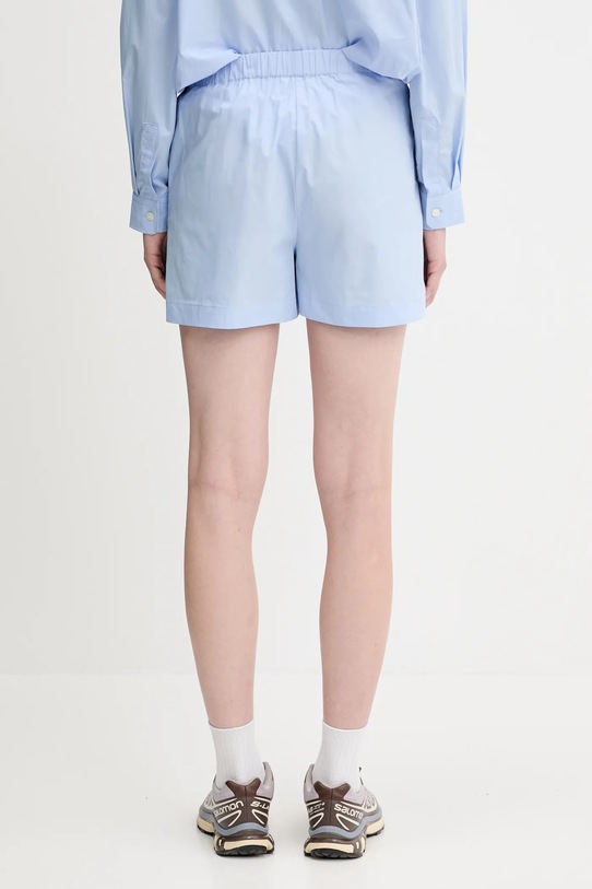 Îmbrăcăminte Sporty & Rich pantaloni scurți din bumbac H&W Crest Poplin SH012612302BL59 albastru