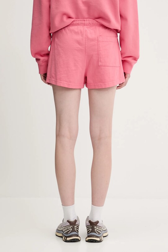 Clothing Sporty & Rich cotton shorts Sr Sport Disco SH037612304P139 pink