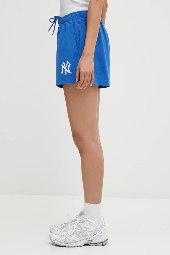 Sporty & Rich szorty bawełniane Yankees Serif Disco SH037623631BL120 niebieski AW25