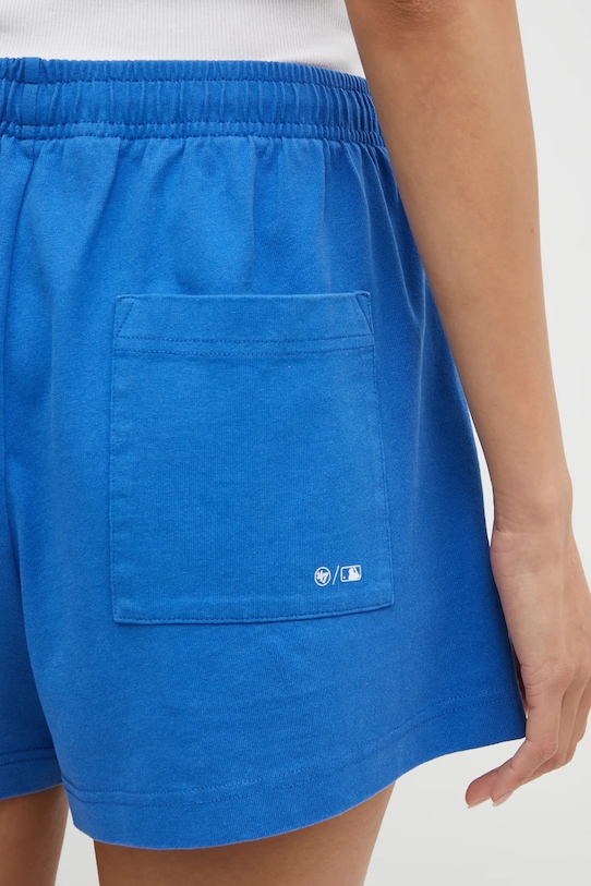 Sporty & Rich szorty bawełniane Yankees Serif Disco SH037623631BL120 niebieski