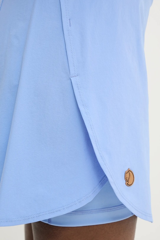 Fjallraven fustă Abisko Midsummer Skort albastru F84780