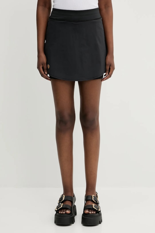 Suknja Fjallraven Abisko Midsummer Skort Planet friendly crna F84780