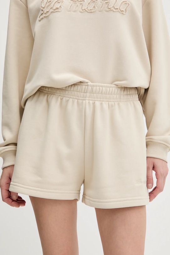 La Mania pantaloni scurți uni bej MICA