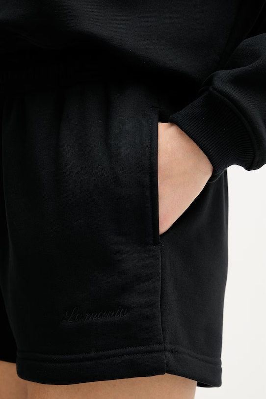 La Mania szorty dresowe damskie czarny MICA