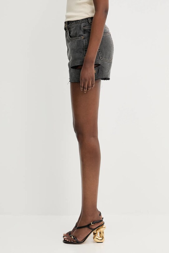 KSUBI szorty jeansowe rise n hi WSP25WA003 czarny SS25