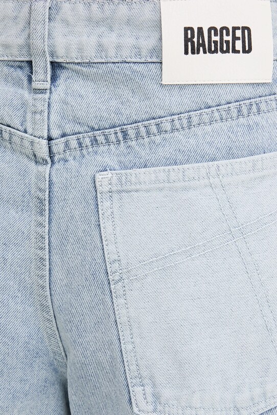 The Ragged Priest pantaloni scurți jeans albastru RPSS251041DN