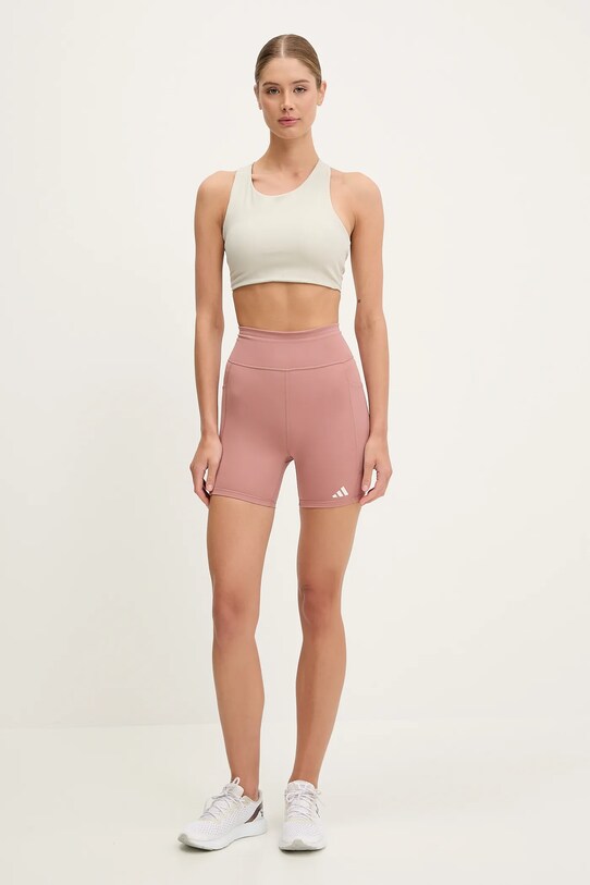 adidas Performance pantaloni scurți de alergare Own The Run JI5666 portocaliu SS25