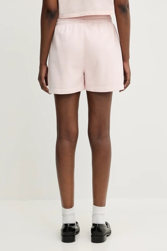 Дрехи Памучен къс панталон Maison Kitsuné Baby Fox Patch Regular MW01113KM0325 розов