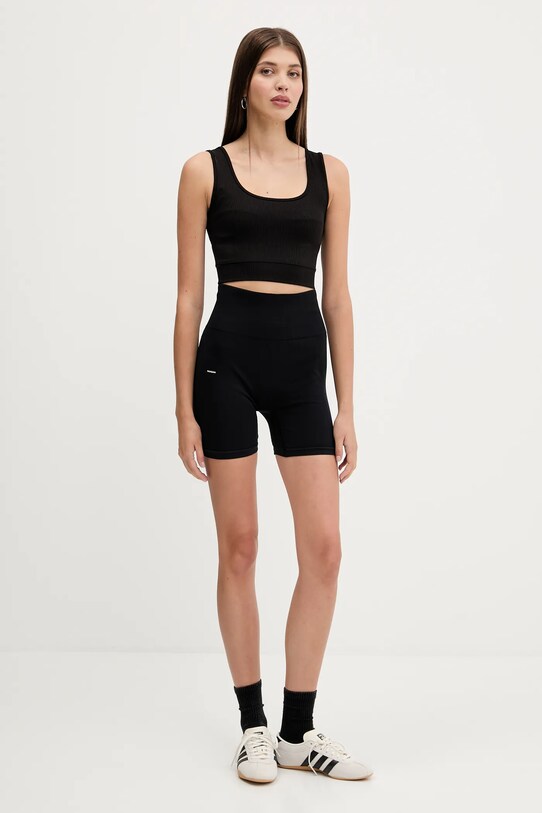 Kraťasy Pangaia Plant-Stretch Compressive Shorts 10002485 černá SS25