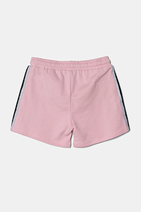 Дитячі бавовняні шорти Guess J5RD09.KAD74.PPYA рожевий SS25
