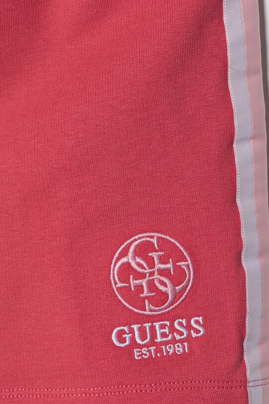 Девочка Детские хлопковые шорты Guess J5RD09.KAD74.PPYA розовый